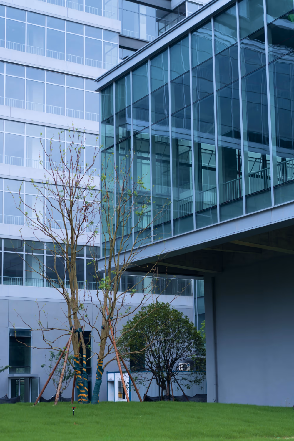 The building and grounds where the AISEKAR team develops its yard guardian robot
